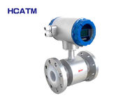 Easy Using Electromagnetic Flow Meter Two Way Measuring System With LCD Display