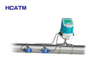 High Accuracy Ultrasonic Liquid Flow Meter Flame Retardant ABS Housing Material