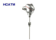 Gas liquid Pt100 Pt1000  high precision three-wire system armoured temperature sensor