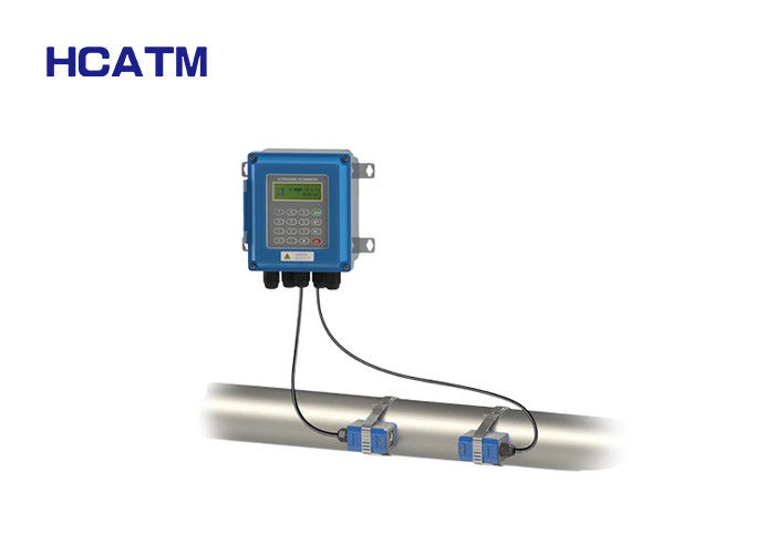 GMF200-B 4-20mA OCT Relay DN15-DN6000mm pipe size Wall-mounted external clip type ultrasonic flowmeter