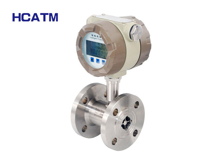 High Accuracy Turbine Flow Meters For Liquid Measurement CE RoHs Approval