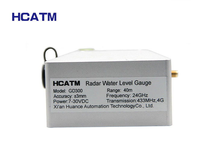 GD-300 compact and lightweight 4-20mA output IP68 24GHz RS485 (default)  RS232 MODBUS protocol Radar water level gauge