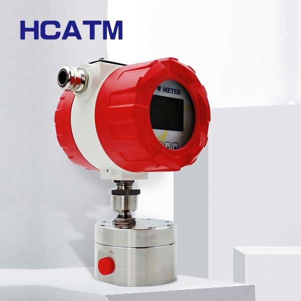 RS485 Cylindrical Oval Gear Flowmeter Displacement Flow Meter
