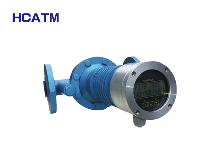 Easy Operation 4-20ma DN10-DN200 pipe size Oval Gear Flow Meter 0.03 - 340m³/H Flow Range Stainless Steel Axis