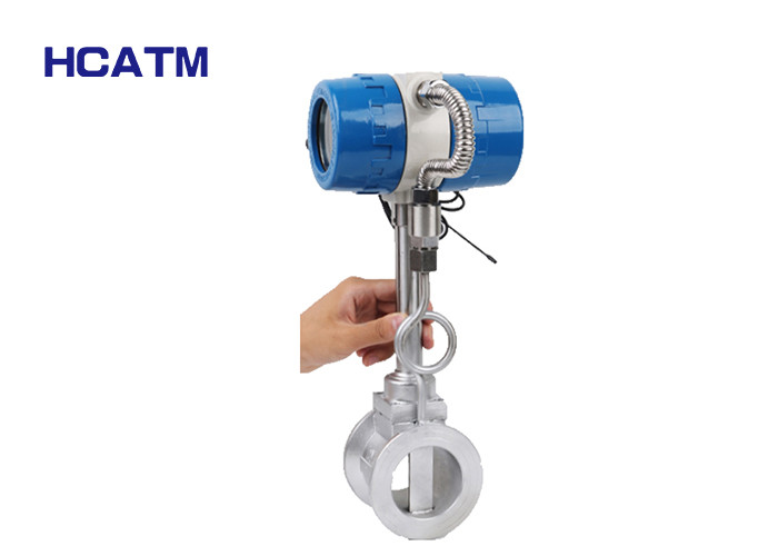Clamp Type Vortex Flow Meter Double Vortex Sensor Design With High Precision