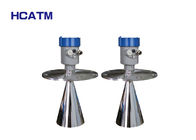Flange Mounted Ultrasonic Level Transmitter Corrosion Resistant Solid Liquid Particles