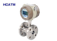 LCD Display Liquid Turbine Meter , Turbine Water Flow Meter Sensitive Response