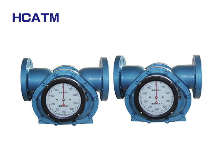 4-20mA Spiral Rotor Flow Meter Stainless Steel Body Material With Stable Structure