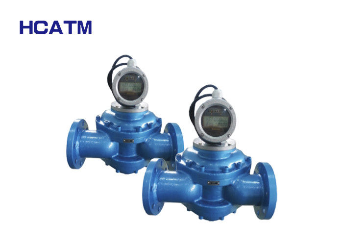 Accurate Oval Gear Flow Meter For Liquid / Oil Volume Measuring And Control