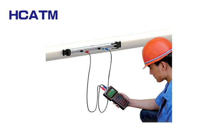 GMF200-H High Acuracy Cheap Easy Installation  DN15-6000mm Hand Held Ultrasonic Mini Water Oil Flow Meter  Pipe size