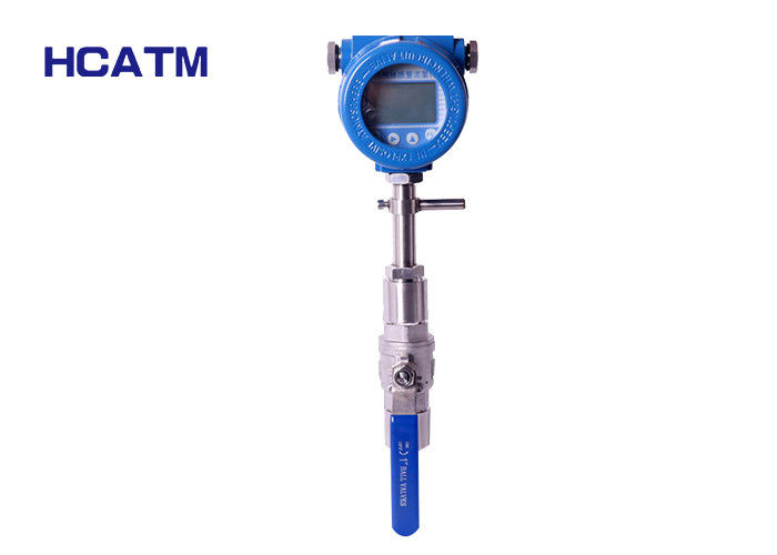 GMF901-A Wide range ratio  High-performance intelligent microprocessor Plug-in Thermal gas mass flow meter