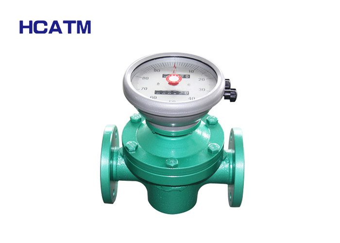 Fuel Oil Oval Gear Flow Meter With High Accuracy With CE RoHs Certificate