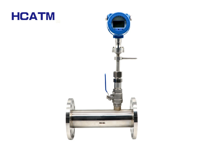 High Stability Thermal Gas Mass Flow Meter , Easy Using Thermal Flow Transmitter